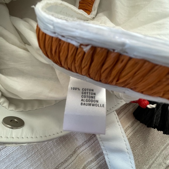 Straw & Cotton Bag from Anthropologie - Picture 9 of 10